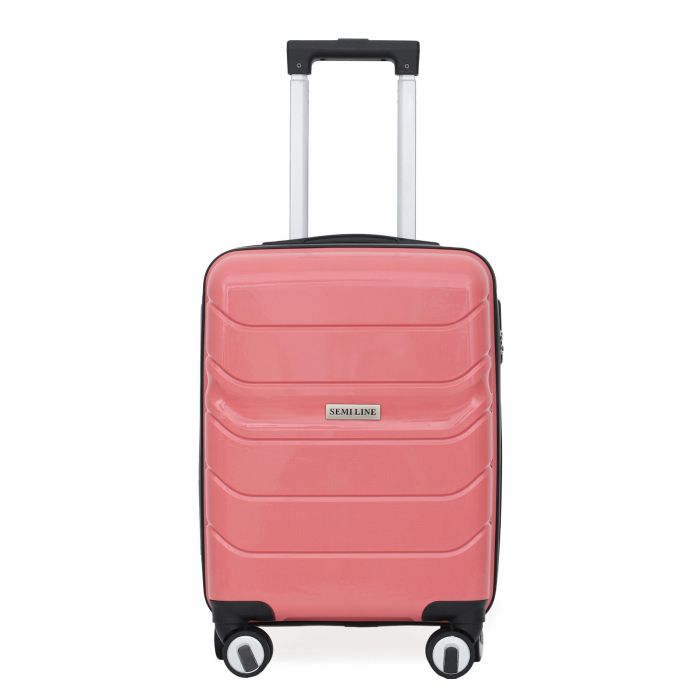 Чемодан Semi Line 20" (S) Pink (T5615-1)
