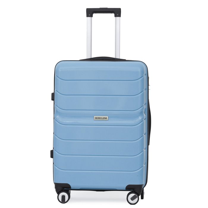 Чемодан Semi Line 26" (M) Blue (T5616-2)