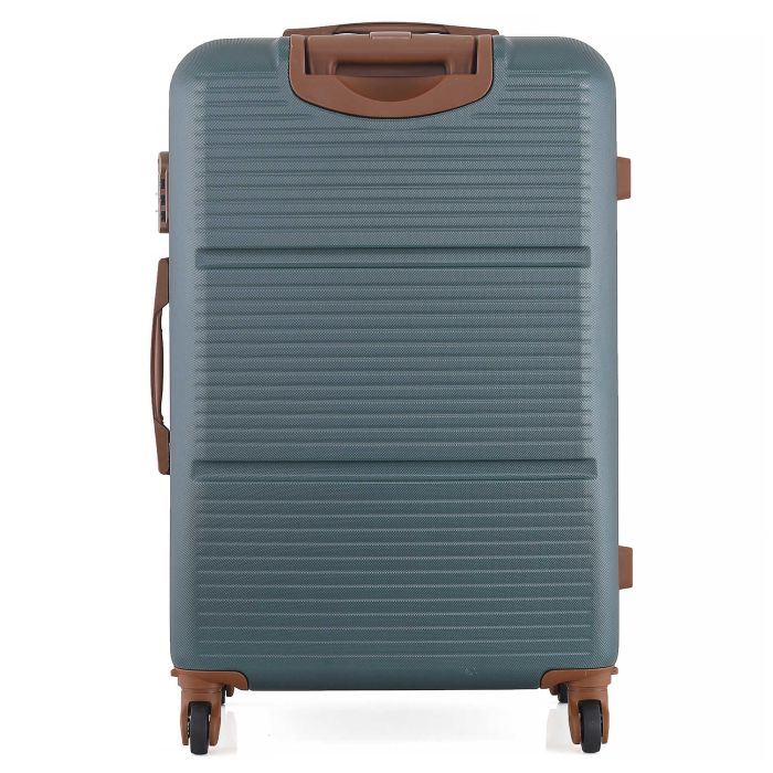 Чемодан Semi Line 26" (L) Green-Grey (T5584-5)