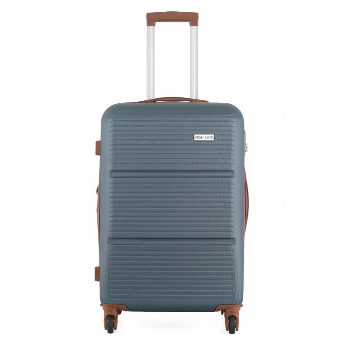 Чемодан Semi Line 24" (M) Green-Grey (T5584-4)