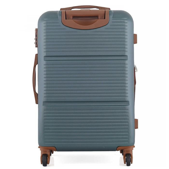 Чемодан Semi Line 24" (M) Green-Grey (T5584-4)