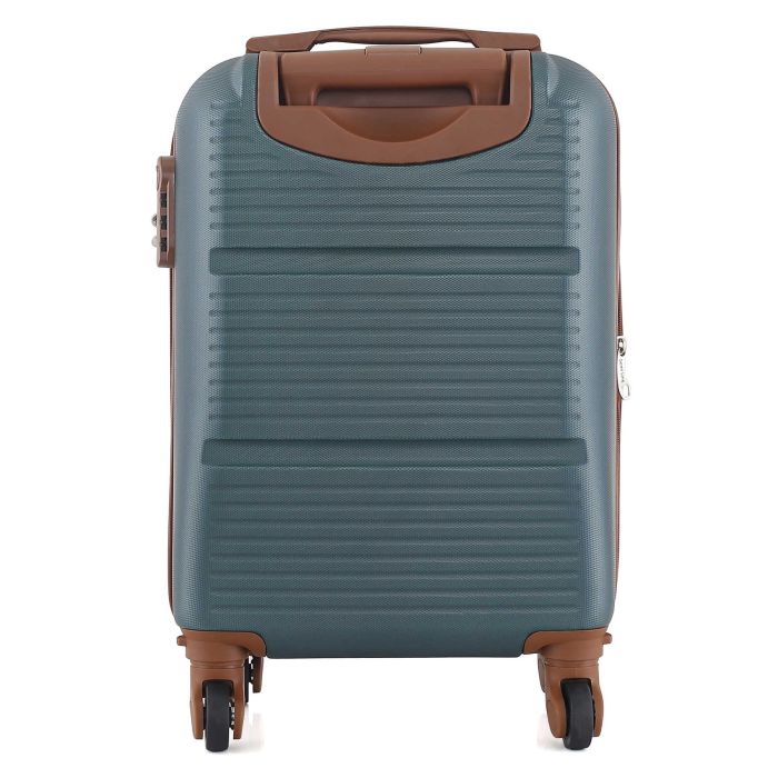 Валіза Semi Line 18" (S) Green-Grey (T5584-1)