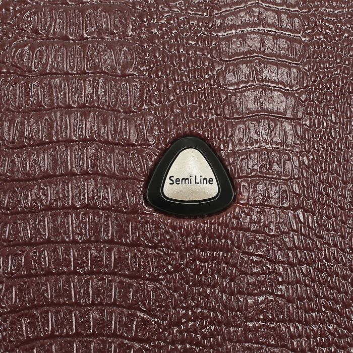 Чемодан Semi Line 18" (S) Burgundy (T5581-1)
