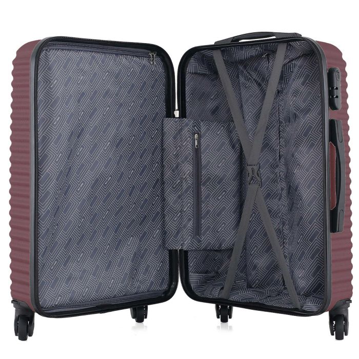 Чемодан Semi Line 22" (M) Burgundy (T5574-3)