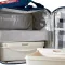 Сумка для обідів (5 предметів) Bergner Walking business 23х22х13,5 см блакитна (BG-3652-BL)