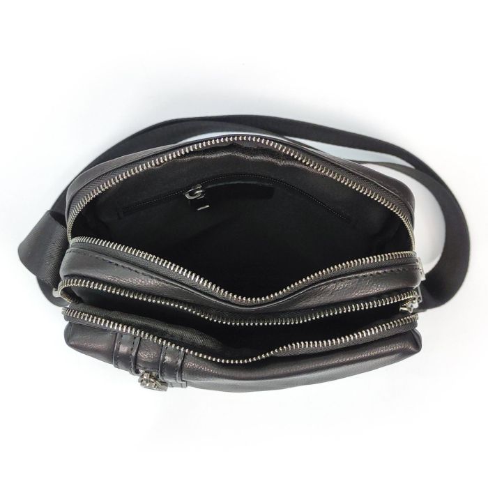 Мужской черный мессенджер Tiding Bag S-JMD10-8153A