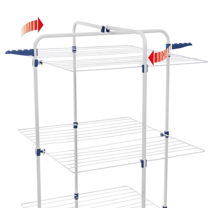 Сушарка для білизни підлогова Casa Si Athletic 4 White (CS92186H04)