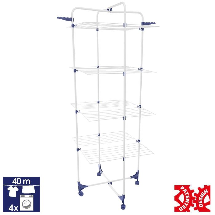 Сушилка для белья напольная Casa Si Athletic 4 White (CS92186H04)