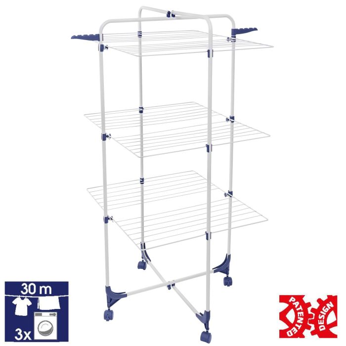 Сушилка для белья напольная Casa Si Athletic 3 White (CS92185H04)