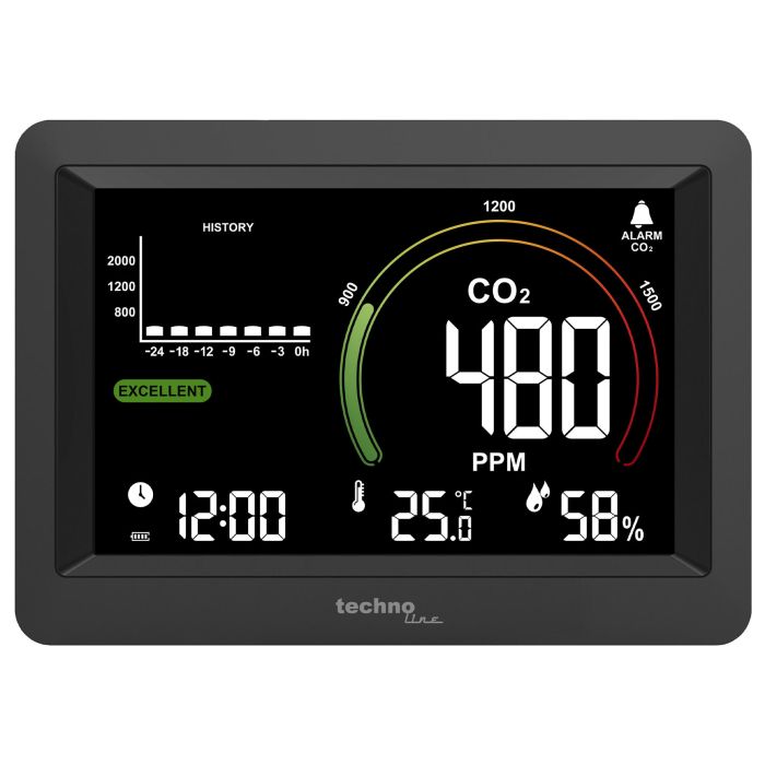 Метеостанция Technoline WL1028 Black (WL1028)
