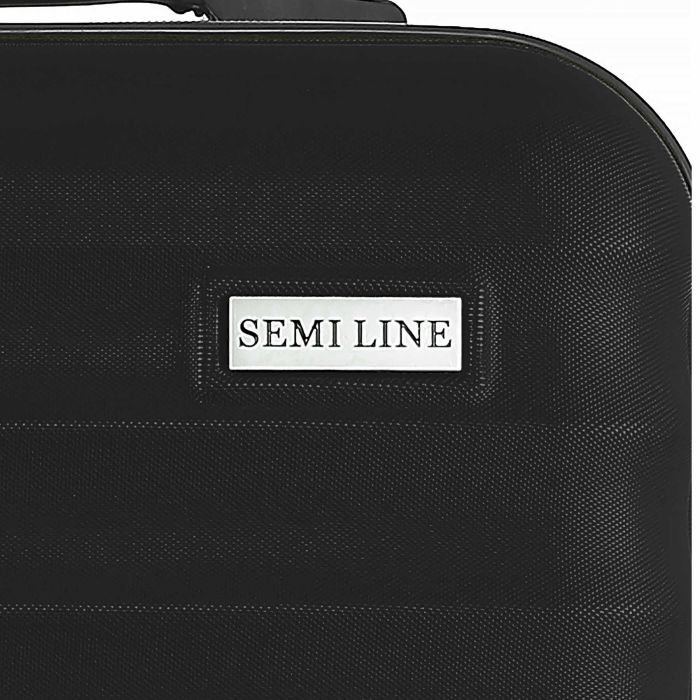 Валіза Semi Line 24" (M) Black (T5634-2)