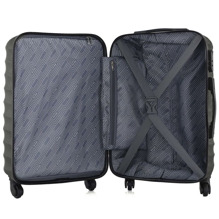 Валіза Semi Line 24" (M) Black (T5634-2)