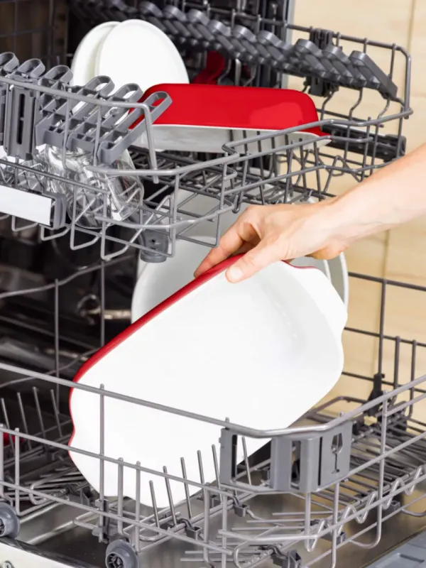 Форма для випічки з кришкою KitchenAid керамогранітна 24,1x15x6 см 0,9 л колір червоний (CC006104-001)