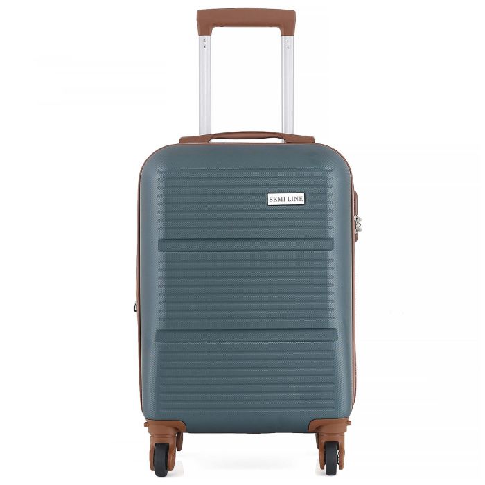 Чемодан Semi Line 20" (S) Petrol (T5641-1)