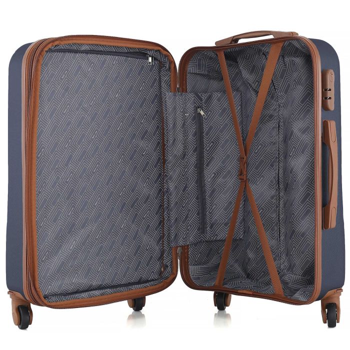 Чемодан Semi Line 24" (M) Navy (T5642-2)