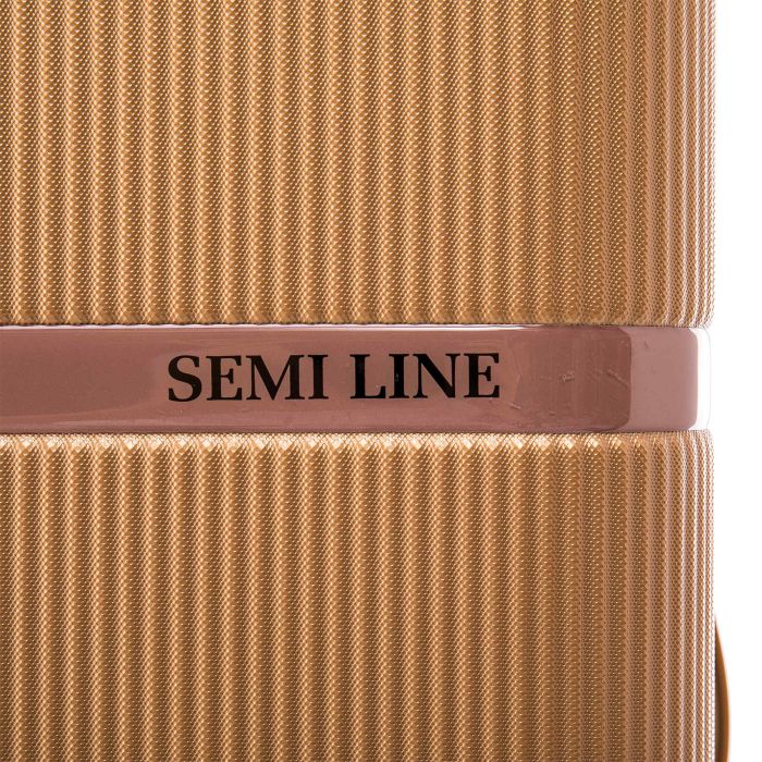 Чемодан Semi Line 24" (M) Gold (T5667-3)