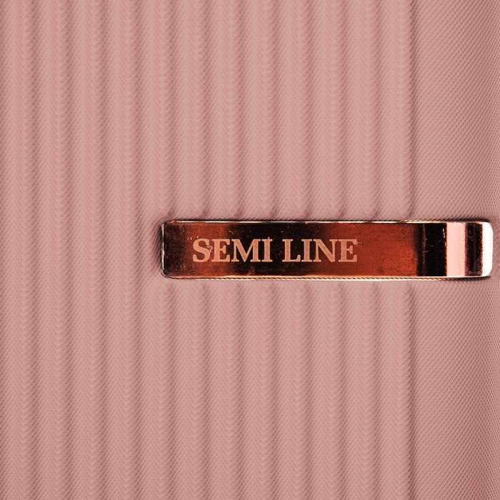 Валіза Semi Line 24" (M) Rose (T5664-4)