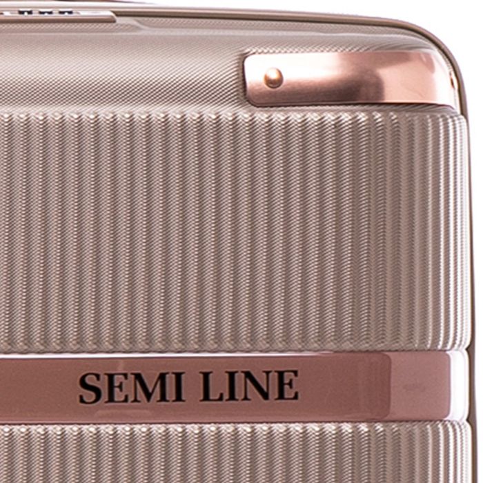 Чемодан Semi Line 24" (M) Champagne (T5668-3)