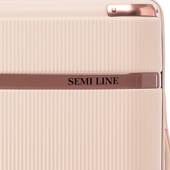 Чемодан Semi Line 20" (S) Ecru (T5669-2)