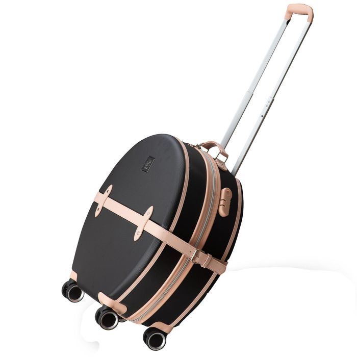 Чемодан Semi Line 20" (S) Black/Pink Cream (T5671-2)