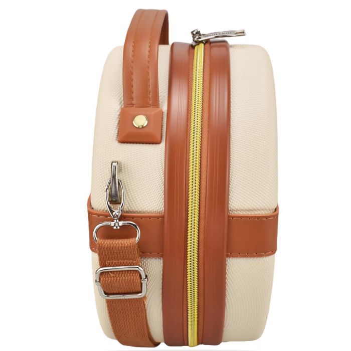 Бьюти-кейс Semi Line 5L Ecru/Brown (T5670-1)