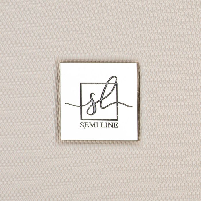 Бьюти-кейс Semi Line 5L Ecru/Brown (T5670-1)