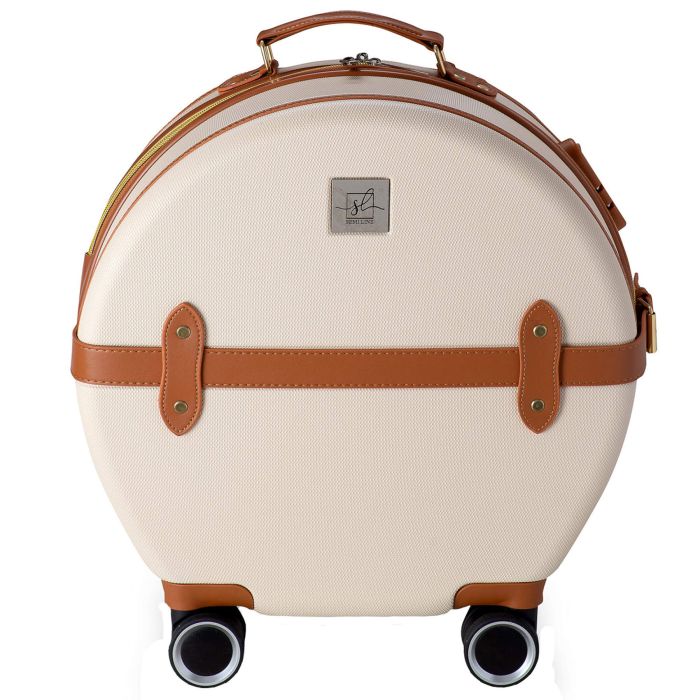 Чемодан Semi Line 24" (M) Ecru/Brown (T5670-3)