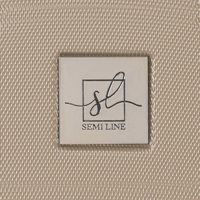 Бьюти-кейс Semi Line 5L Champagne/Black (T5674-1)