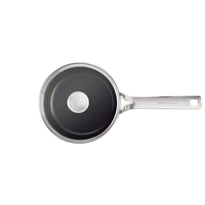 Набір ковшів з кришками KitchenAid SSS 16/18/20 см - 1,5/2,1/3,1 л з керамічним покриттям (CC005740-001)