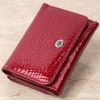Стильный женский фактурный кошелек из натуральной кожи ST Leather 22731 красный