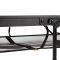 Стіл Bo-Camp Melrose Oval 120x80 cm Black/Wood look (1404220)
