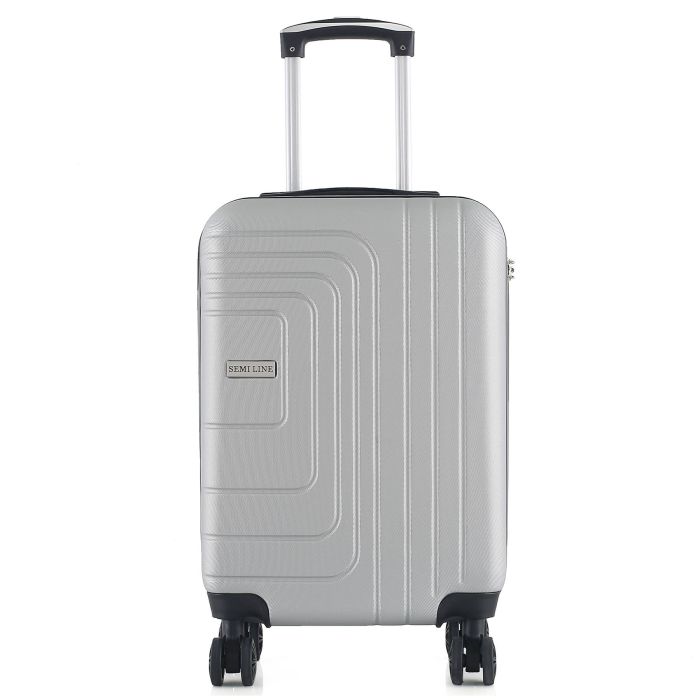 Валіза Semi Line 20" (S) Light Grey (T5762-2)
