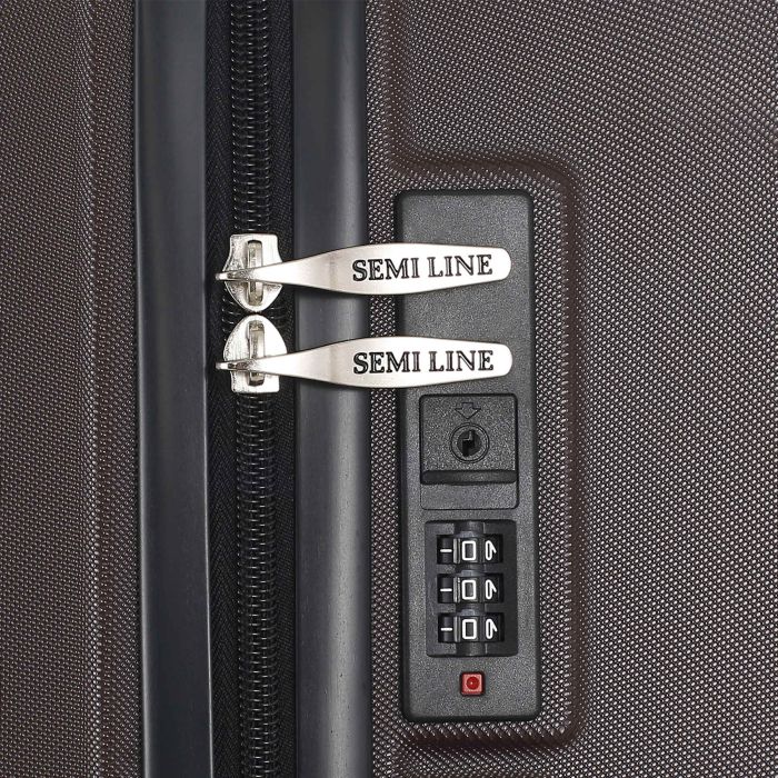 Чемодан Semi Line 20" (S) Brown (T5788-1)