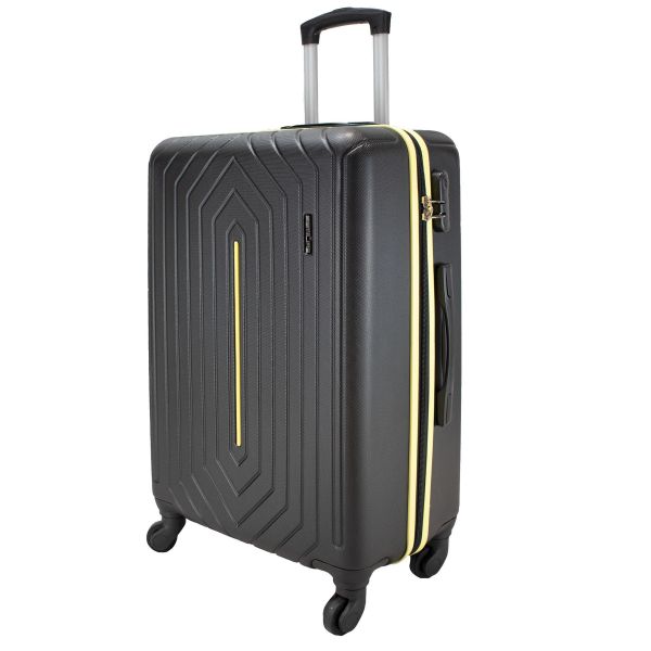Чемодан 28" Semi Line (L) Black (T5685-3)