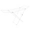 Сушарка для білизни підлогова Casa Si Kolibri 18m White (CS42191C06D)