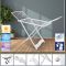 Сушилка для белья напольная Casa Si Resin 20m White (CS92066Q01)
