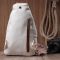 Стильна сумка жіноча з однією лямкою через плече з екошкіри Vintage 22757 біла