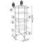 Сушилка для белья напольная Casa Si Exo 4 White (CS92166E04IT)