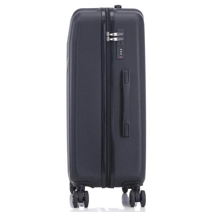 Валіза Semi Line 24" (M) Black (T5854-2)