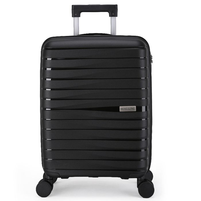Валіза Semi Line 20" (S) Black (T5794-1)