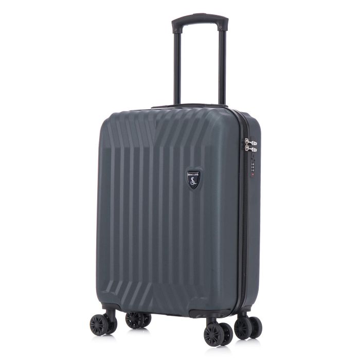 Чемодан Semi Line 20" (S) Navy-Green (T5859-1)