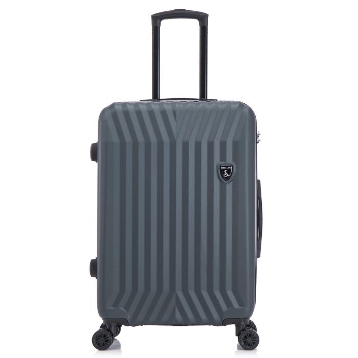 Чемодан Semi Line 24" (M) Navy-Green (T5859-2)
