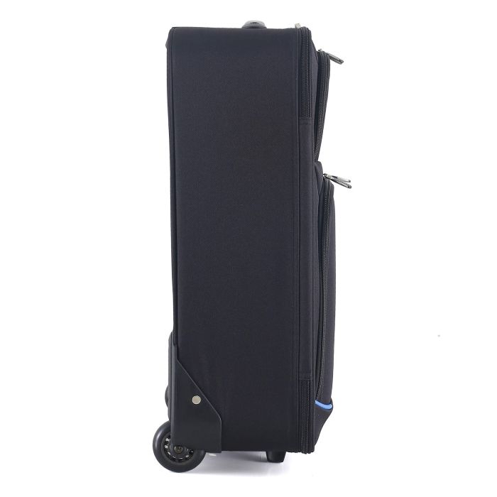 Валіза Semi Line 20" (S) Black/Blue Lines (T5753-1)