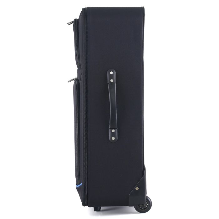 Валіза Semi Line 28" (L) Black/Blue Lines (T5753-3)