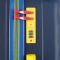 Чемодан Semi Line 24" (M) Blue (T5807-2)