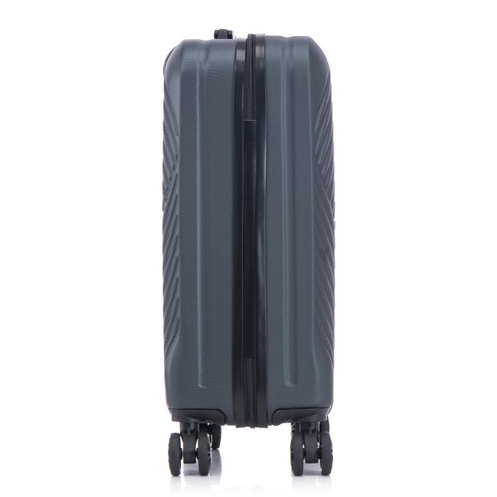 Чемодан Semi Line 20" (S) Navy-Green (T5865-1)