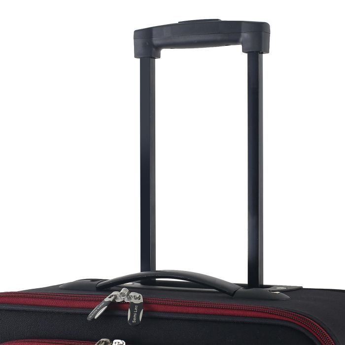 Валіза Semi Line 28" (L) Black/Red Lines (T5680-3)