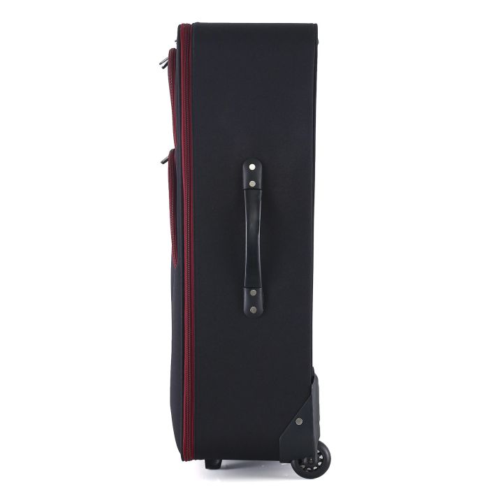 Валіза Semi Line 28" (L) Black/Red Lines (T5680-3)