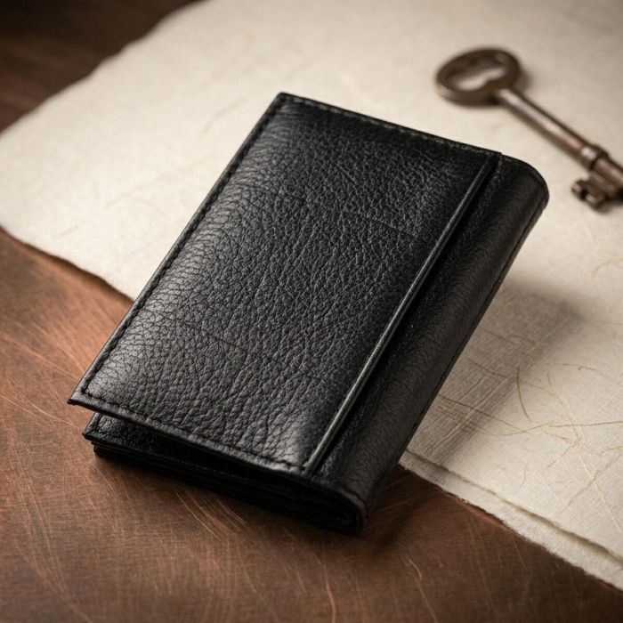 Візитниця-книжка ST Leather 19213 чорна