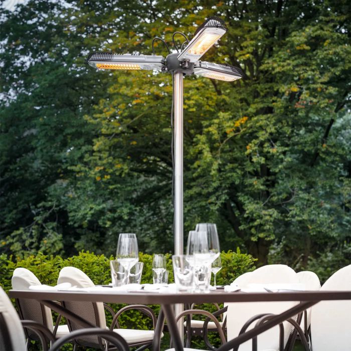 Обігрівач інфрачервоний Trotec IRS 2005 2000W Silver/Black (1410003922)